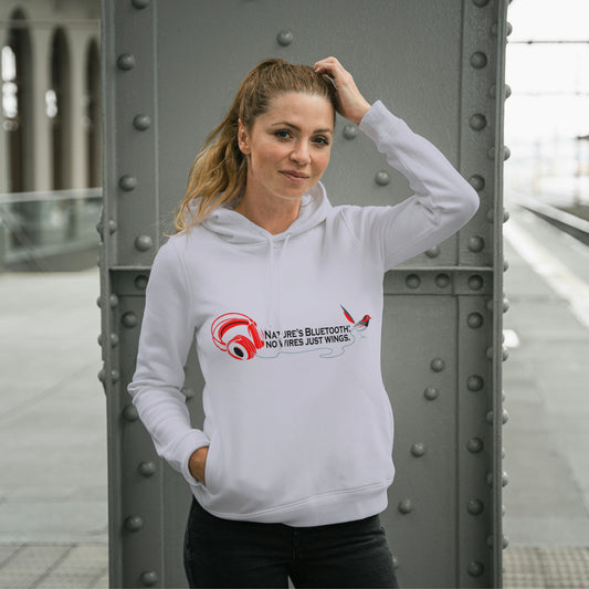 NATURE'S BLUETOOTH - LIGHT COLOURS HOODIE