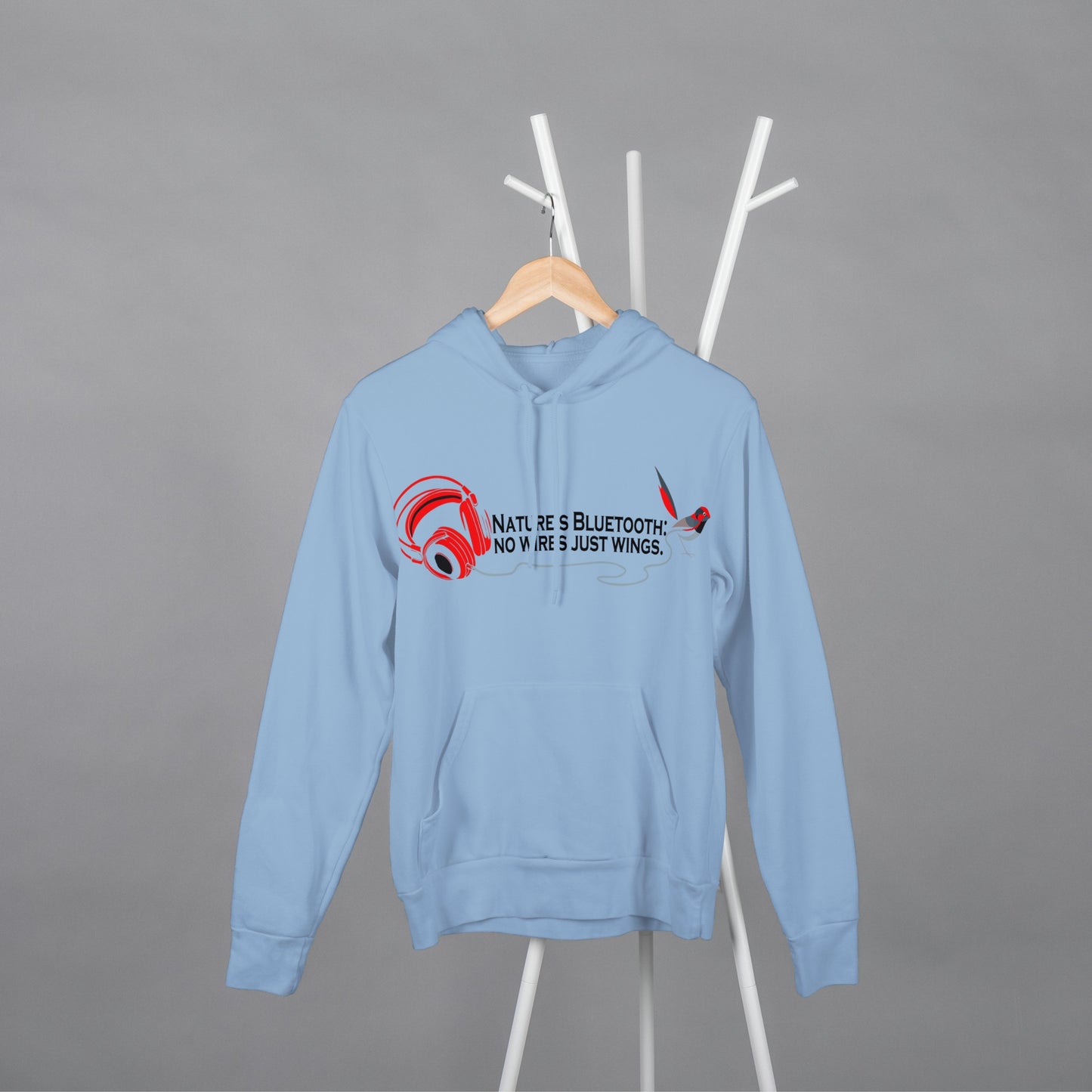 NATURE'S BLUETOOTH - LIGHT COLOURS HOODIE