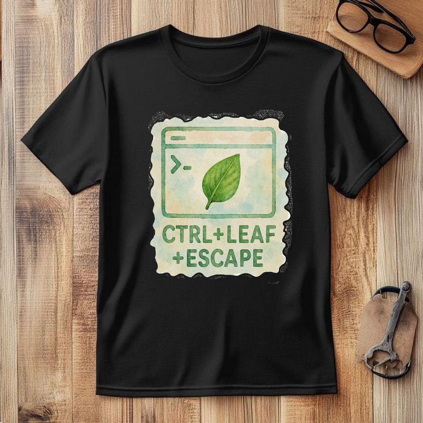 CTRL+LEAF+ESCAPE
