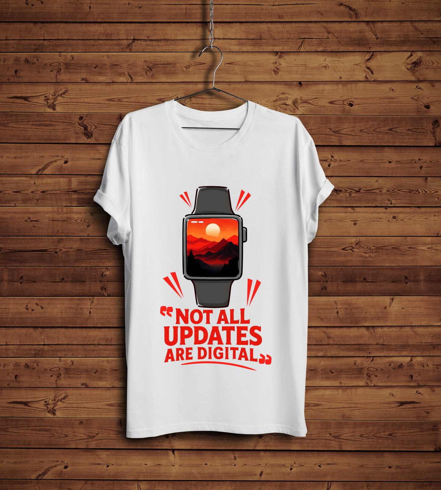 NOT ALL UPDATES ARE DIGITAL